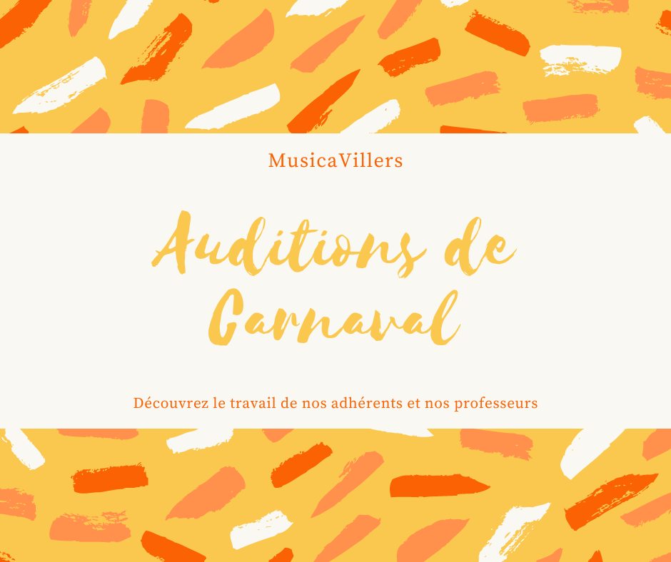 You are currently viewing Auditions de Carnaval