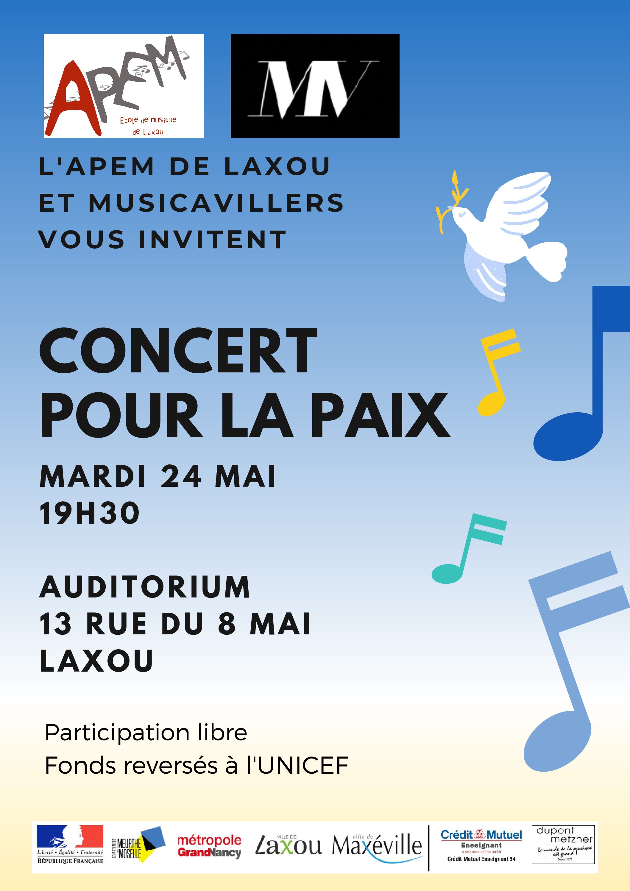 You are currently viewing Concert pour la paix