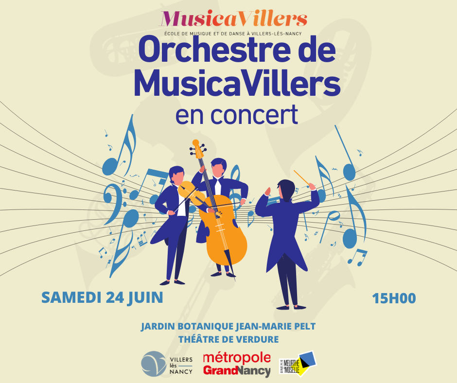 You are currently viewing Le 24/06 Concert de l’orchestre de Musicavillers
