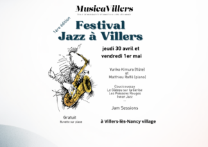 les 30 avril et 1er mai – Festival Jazz à Villers
