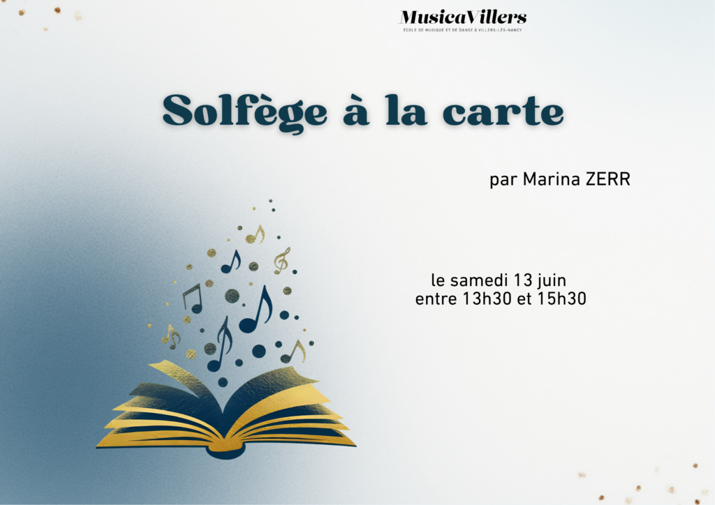 le 13/06 – Solfège à la carte
